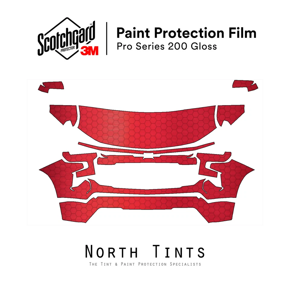 Sujetador transparente película protección pintura precortada Chevrolet Silverado 1500 2022-2026 3M PRO Foto 1 de 4