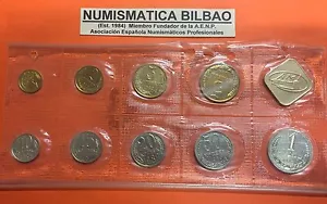 RUSSIA 1989 KMS Leningrad Mint 9 coins Brilliant Set USSR CCCP Rusland @HOLED@ - Imagen 1 de 11