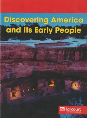 Discovering America and Its Early People booklets, new condition, Harcourt 2005 Foto 1 de 4