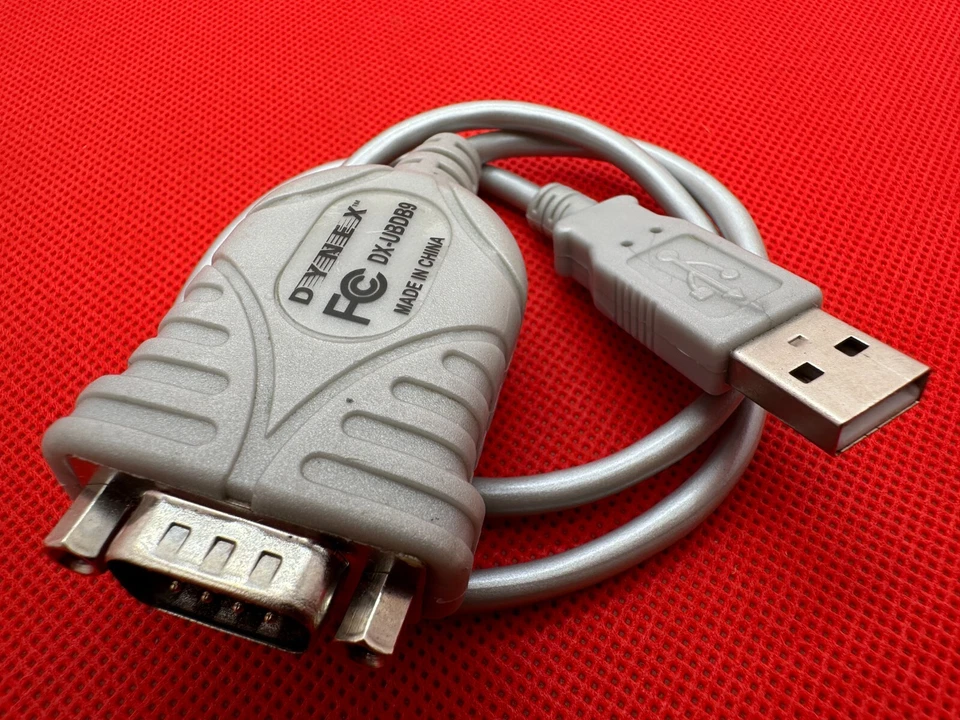 Original USB to Serial Converter Dynex 16" USB to DB9 Serial Adapter DX-UBDB9 - Image 1 of 1
