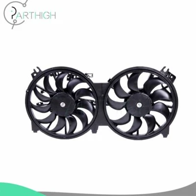 Radiator Condenser Cooling Fan Assembly Car Electric For 2007-2018 Nissan Altima - Imagem 1 de 4