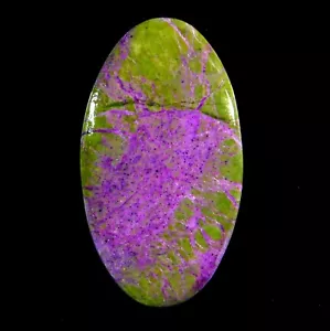 33.CT 100% Natural Atlantisite Stichtite Oval Shape Cabochon Gemsotne CE=290 - Imagen 1 de 6