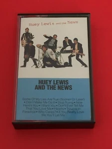 Huey Lewis And The News Self Titled CASSETTE Tape 1980 Chrysalis PVT 41292 - Picture 1 of 5