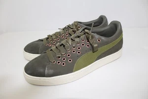 Tenis Puma Gamuza XL Cinta Grande de Encaje VR - Verde Oliva - Para Mujer Talla 9.5 - Imagen 1 de 8