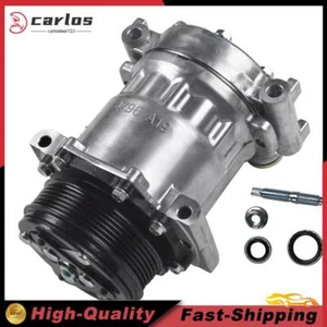AC Compressor w/Clutch for Chevrolet Express GMC Savana 1500 2500 3500 1996-2000 - Bild 1 von 9