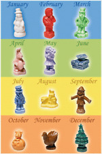 Red Rose Tea figurines/March - Leprechaun/2008 Calendar Series/Wade Whimsies