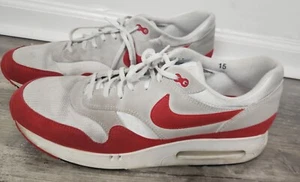 Nike Men's Sz. 15 Air Max 1'86 Big Bubble Red/White/Grey Sneakers - Picture 1 of 7