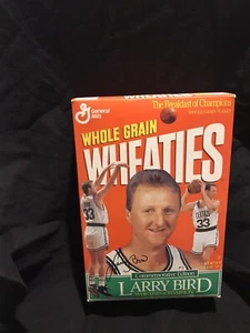 Larry Bird Commemorative Whole Grain Wheaties Empty Box - Picture 1 of 9