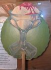 C1950 Franklin Dubl-Ex Ice Cream Ad Hand Fan - Came Out Of Kansas
