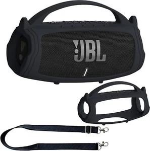Silicone Cover Case for JBL Charge 5 Portable Bluetooth Speaker, Protective Skin - Picture 1 of 6