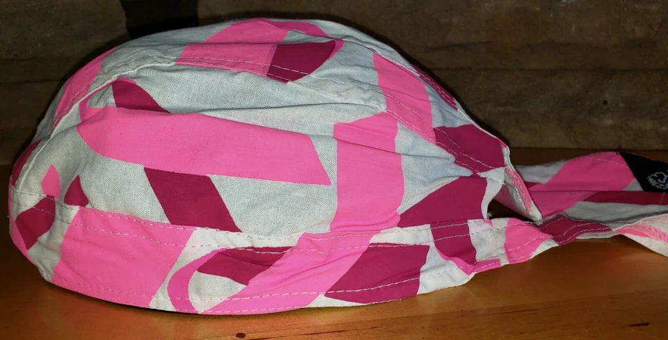 Zan CINTA ROSA CÁNCER DE MAMA durag Headwrap doorag bandana ZBC03 calavera gorra Foto 1 de 1