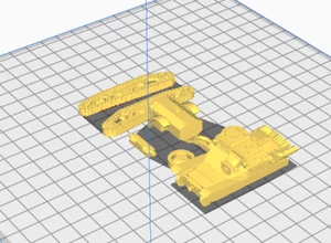 54mm/ 1:32nd FDM WW2 Italian L3 Tankette with Flamethrower - Picture 1 of 1