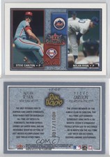 2002 Fleer Fall Classic Rival Factions /1000 Nolan Ryan Steve Carlton #4RF HOF