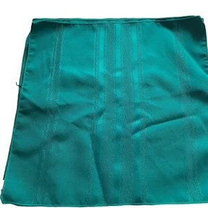 Green Cloth Napkins (Set of 5) 16.5" square Stripe Green on Green Fabric - Picture 1 of 6