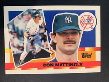 1990 Topps Big Baseball #85 Don Mattingly Yankees