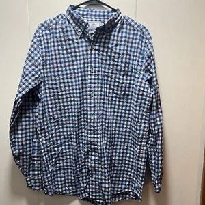 Southern Tide Classic Fit Button Down Plaid Shirt Size Medium Cotton Spandex - Picture 1 of 5