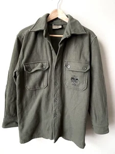 Neu Boy Scouts Of America waschbares Wollhemd Jacke (Shacket) geknöpft klein - Bild 1 von 6