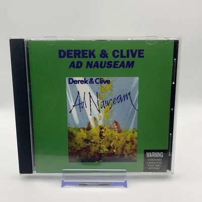 Derek & Clive – Ad Nauseam (1999, CD, Comedy / Spoken Word) - Image 1 of 4