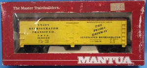 HO Mantua 739-179 Heavy 40' Woodside Frigorífico Ferrocarriles EE. UU. - Refrigerador Union - Imagen 1 de 4