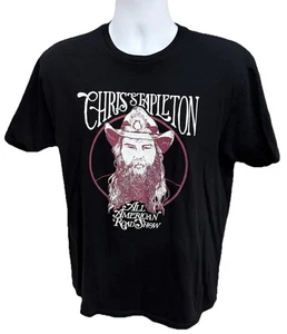 Camisa Chris Stapleton USA All American Road Show 2022 Tour Para Hombre Talla: Grande - Imagen 1 de 9