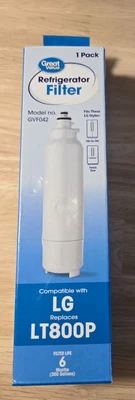 LG Refrigerator Filter  LT800P Replacement Water Filter Kenmore New Model GVF042 - Image 1 of 4