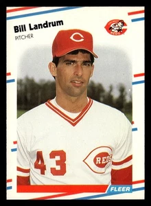 Joe Price 1987 Fleer #211 Cincinnati Reds Baseball *189 - Picture 1 of 2