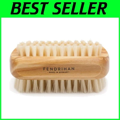 Boar Bristle Nail Brush, Olive Wood Handle, - Image 1 of 4