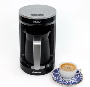NEW Ethniq Turkish Coffee Maker 120V 1 to 4 Cup Greek Coffee Pot Ember Function - Picture 1 of 5