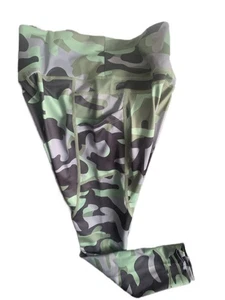 Pre Owned Women's Juniors Zyia Active Camouflage Leggings Sz 4 Athleticwear - Picture 1 of 7