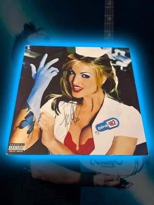 Hand Signed MARK HOPPUS Blink-182 Enema Of The State 12” Vinyl Rare - Proof - Image 1 of 4