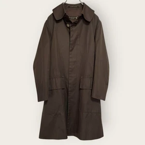 MACKINTOSH Balmacaan Coat UK Made Classic Raincoat Used -From Japan - Bild 1 von 15