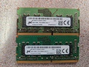 Micron 16 GB (2 x 8 GB) PC4-2666V Memoria SO-DIMM RAM - Imagen 1 de 1