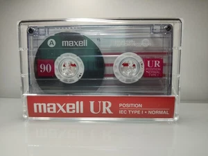 Maxell UR90/100 90-Minute Blank Audiocassette Tape, Normal Bias - Bild 1 von 3