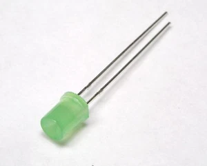 Led Verde Cilindrico Concavo 5mm (4 pezzi) - Picture 1 of 1
