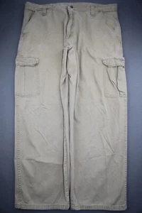 Mens Wrangler Authentic Issue Cargo Pants Tech Pocket Beige Sz 38x30 (Msr 39x29) - Picture 1 of 8
