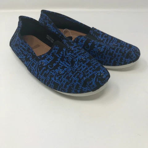 New NWT Women's Forever Collectibles NFL Carolina Panthers Blue Shoes Large L Cover