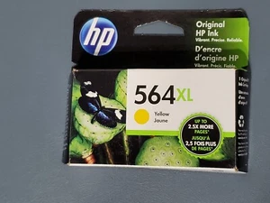 HP 564 XL ertragreiche Original-Tintenpatrone GELB läuft ab Juli 2023 - Bild 1 von 5