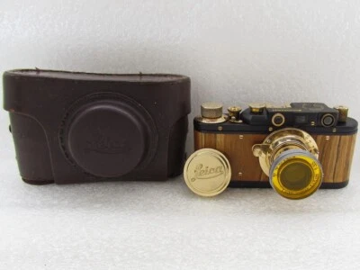 Leica-II(D) Panzerkampf WWII Vintage Russian Camera + Lens Leitz Elmar EXCELLENT - Image 1 of 4