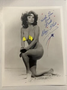 BLAZE STARR 8"x10" AUTOGRAPHED Signed Photo - Legendary Stripper Died 2015 - Picture 1 of 2