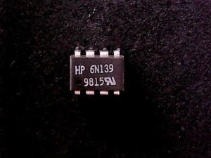 6N139 - HP Optocoupler (DIP-8) - Foto 1 di 1