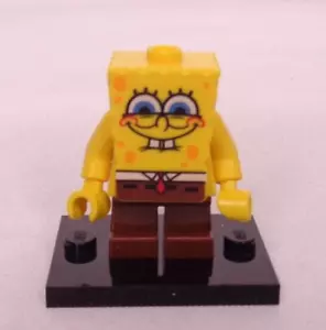 Lego SpongeBob Schwammkopf Minifigur Bob019 Lächeln mit Schielen 3834 Bikinihose - Bild 1 von 2