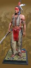 COLLECTORS SHOWCASE OLD WEST CS60014 CRAZY HORSE STATUE MIB