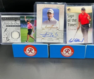  Upper Deck PGA Golf Auto und Relic Lot 3 Karten! Kane, Potter, Taylor - Bild 1 von 7
