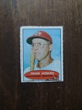 1971  Bazooka  Baseball #NNO Frank Howard  Washington Senators NO CREASES 