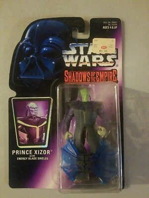 Nuevo Nuevo en Paquete 1996 Kenner 3.75" Prince Xizor FIGURA DE ACCIÓN STAR WARS Sombras del Imperio Foto 1 de 2