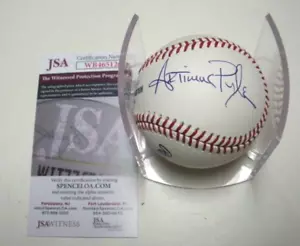 ARTIMUS PYLE LYNYRD SKYNYRD DULCE HOGAR ALABAMA, RRHOF! BÉISBOL FIRMADO POR JSA/COA - Imagen 1 de 2