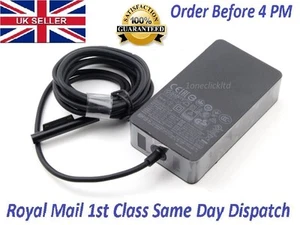 Cargador Adaptador de Corriente Original Microsoft Surface Pro 4 i5 i7 ENCHUFE REINO UNIDO - Imagen 1 de 2