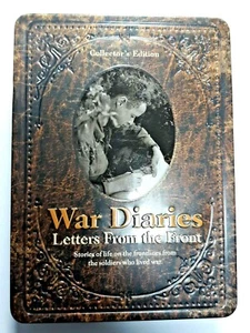 War Diaries Letters From the Front 5 DVD set in metal box pre-owned - Picture 1 of 11