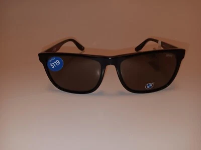 Gafas de sol BMW 0056-H-2 01A marco negro y lentes gris humo Foto 1 de 3