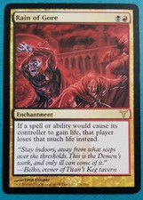 MtG Rain of Gore - Dissension - LP - FREE NEXT DAY SHIPPING! #1